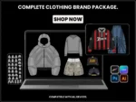 5,000+ Streetwear Mockup Pack — Clothing Mockups & Tech Pack Templates - Image 3