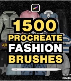 1500 PROCREATE FASHION BRUSHES