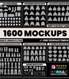 1600 STREETWEAR MOCKUPS