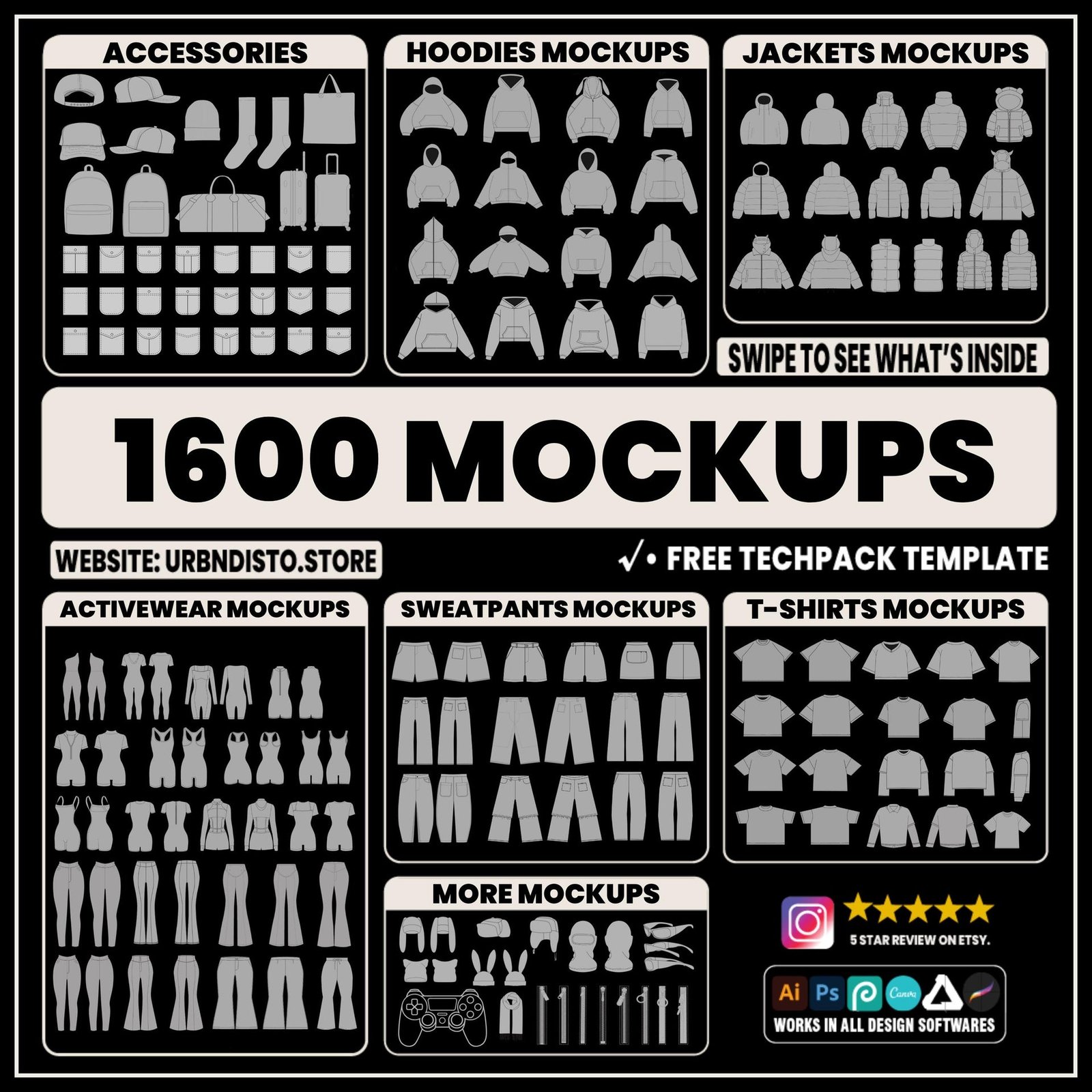 1600 STREETWEAR MOCKUPS 1600 STREETWEAR MOCKUPS