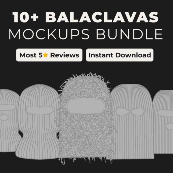 BALACLAVA MOCKUPS BUNDLE