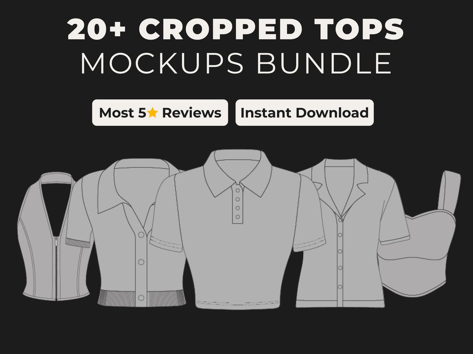 CROPPED TOPS BUNDLE CROPPED TOPS BUNDLE