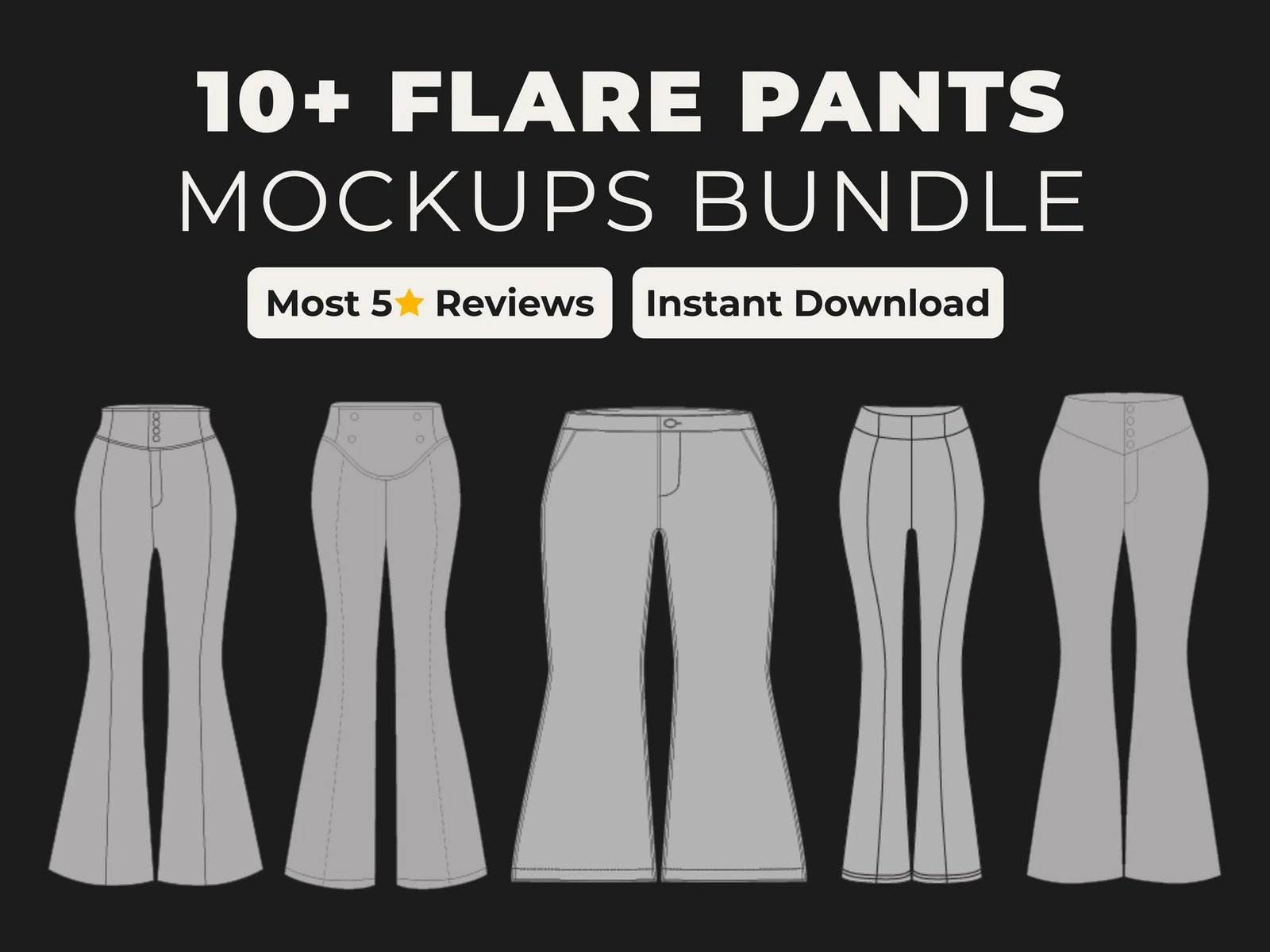 FLARE PANTS BUNDLE FLARE PANTS BUNDLE