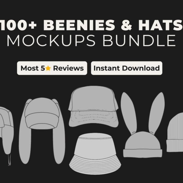 HEADWEARS MOCKUPS BUNDLE