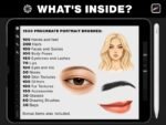 Procreate Portrait Brushes Bundle – Face, Hair, Body & Pose Stamps - Image 2