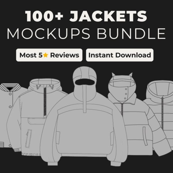 JACKETS MOCKUPS BUNDLE