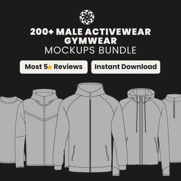 MEN'S ACTIVEWEAR MOCKUPS