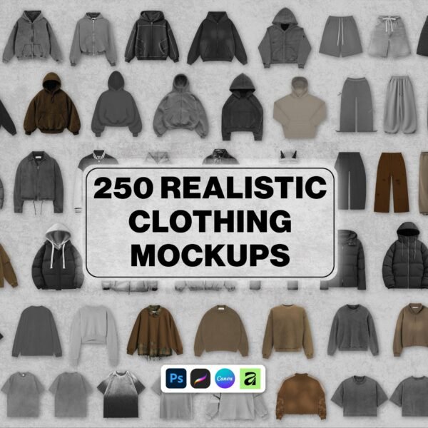 REALISTIC MOCKUPS BUNDLE