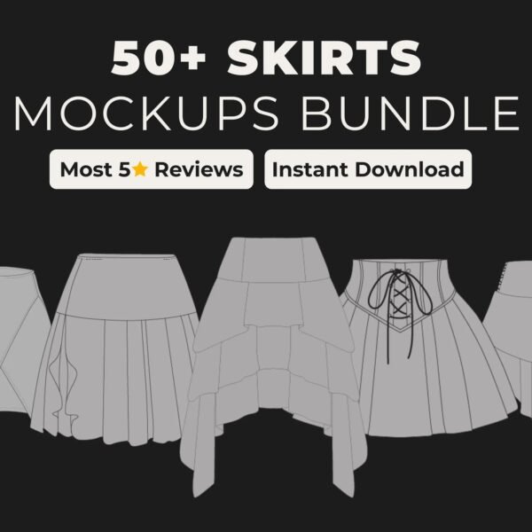 SKIRTS MOCKUPS BUNDLE