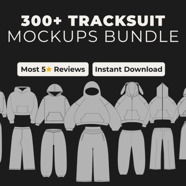 TRACKSUIT MOCKUPS BUNDLE