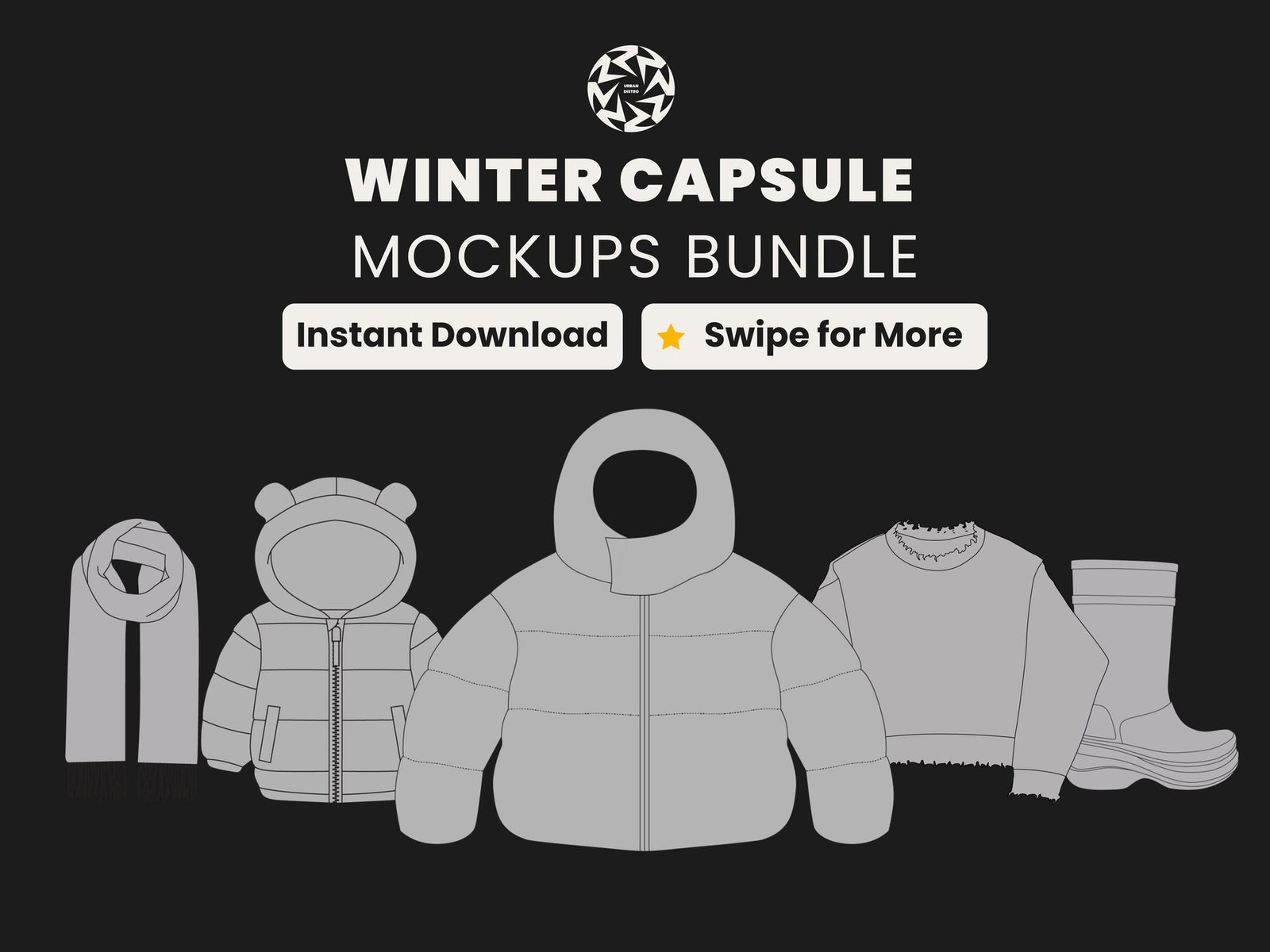 WINTER MOCKUPS BUNDLE WINTER MOCKUPS BUNDLE